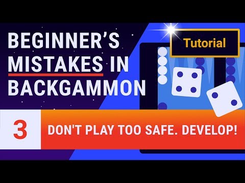 Beginner's Mistakes in Backgammon - Lesson 3 of 12