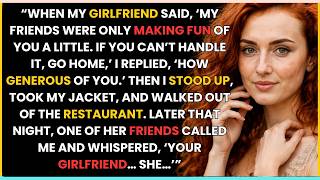 “WHEN MY GIRLFRIEND SAID, ‘MY FRIENDS WERE ONLY MAKING FUN OF YOU A LITTLE. IF YOU CAN’T HANDLE IT..
