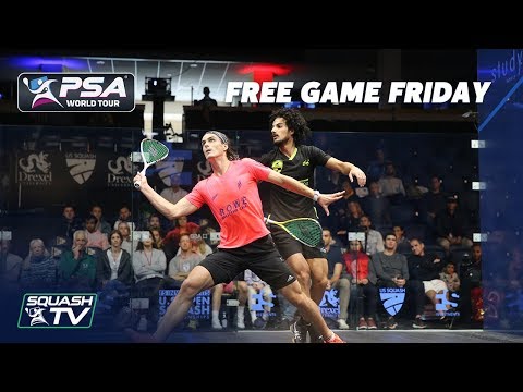 Squash: Coll v Hesham - Free Game Friday - U.S. Open 2019