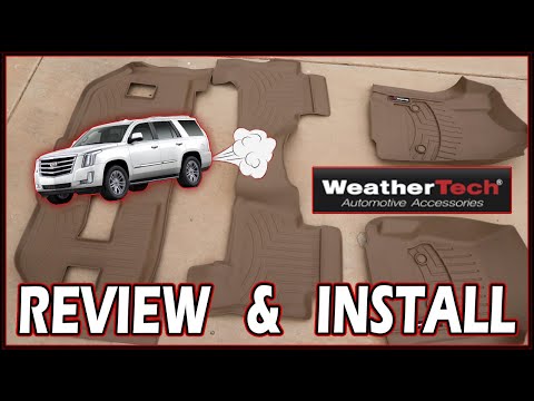 WeatherTech Liners - Cut By Sharks with Lasers On Their Heads | Install and Review