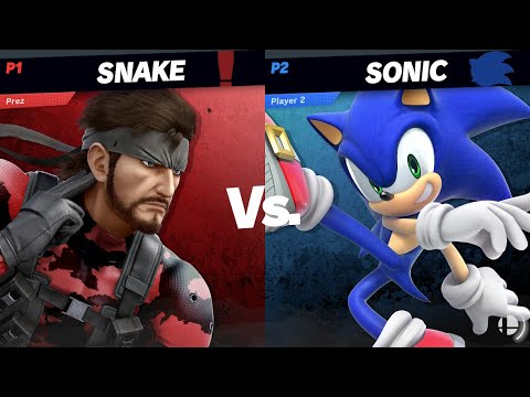 Prez (Snake) vs Sonic