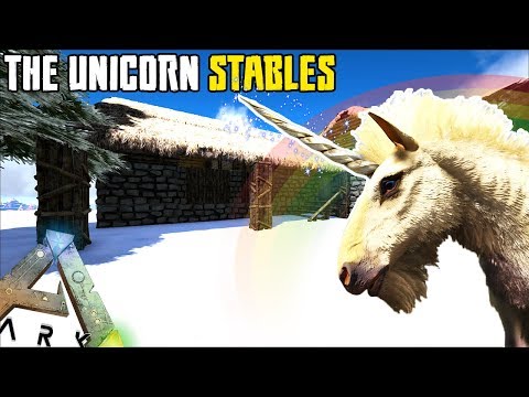 THE UNICORN STABLES | JURASSIC ARK | ARK SURVIVAL EVOLVED [EP65]