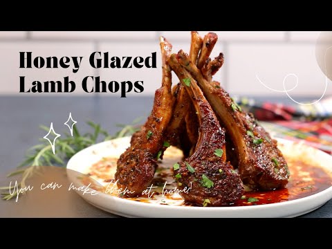 Balsamic Honey-Glazed Lamb Chops