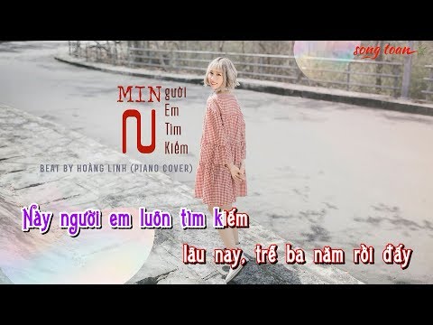 [KARAOKE] Người Em Tìm Kiếm - Min, Tiên Cookie | Beat Dễ Hát (LST)