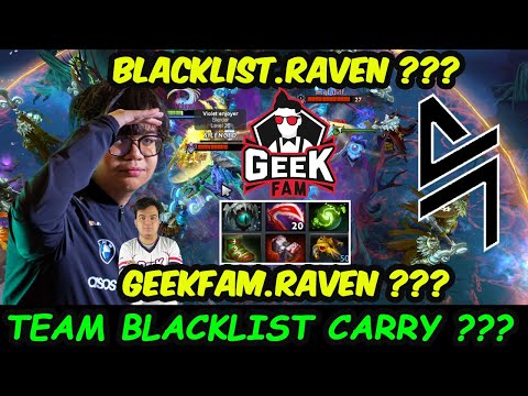 Raven Monkey King - NEW BLACKLIST CARRY ??? Dota 2 pro Gameplay #BlacklistDota2 #Blacklist