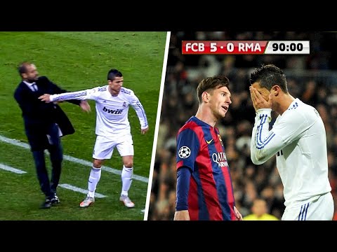 The Day Lionel Messi Revenge Cristiano Ronaldo For Disrespecting Pep Guardiola