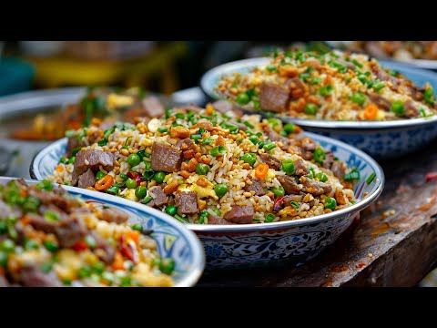 Most Loved by Tourists! Amazing Asian Street Food 2024 Compilation - Banh mi, Fried Rice & Noodles