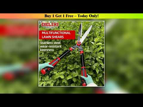 New Arrival DELIXl ELECTRlC Brand Garden Hedge Shears 10in12inManual Hedge Clippers For Shaping