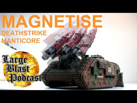 Magnetise your 40k Deathstrike Manticore or: How a guard commander imagines the Bomb