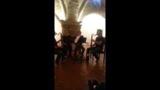 minipiphini (bass clarinet quartet) live in Assisi, Italy 2013