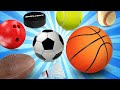 Learn Sport Balls Names And Sounds In English For All