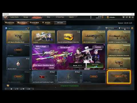 crossfire west M4A1 And Barrett Angel or Demon