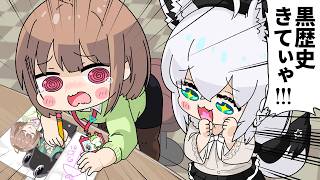 【手描き】夢女である事が発覚し業務中も推し活していたのどかちゃんw【春先のどか/白上フブキ/ホロライブ切り抜き漫画】