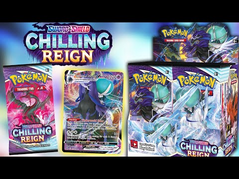 OPENING A POKEMON CHILLING REIGN BOOSTER BOX!