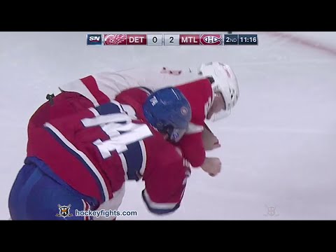 Justin Abdelkader vs Alexei Emelin Mar 29, 2016
