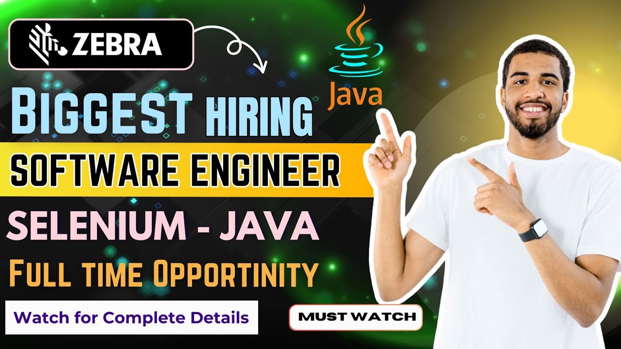 Zebra is hiring for Software Engineers || Apply before it expires.