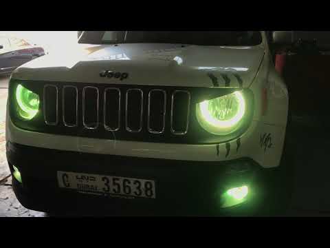 Oracle lights Jeep renegade