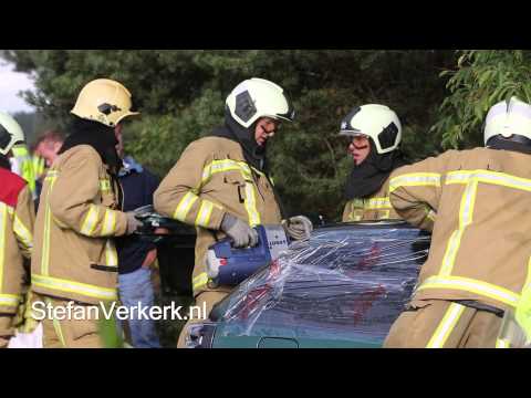 Vrouw gewond bij ongeval A50 bij Hattem - ©StefanVerkerk.nl
