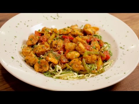 A Fábrica de Cheesecake: Massa Cajun Jambalaya