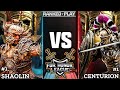 NUMBER 1 RANKED SHAOLIN VS NUMBER 1 RANKED CENTURION!