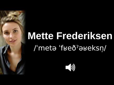 🇩🇰 How to pronounce Mette Frederiksen (CORRECTLY!)