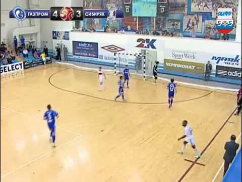 Gazprom 4x3 Sibiryak - Super Liga Russa de Futsal 2012/13 semi final primeiro jogo