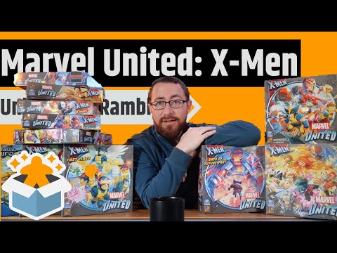 Marvel United: X-Men All In - Unboxing & Rambling