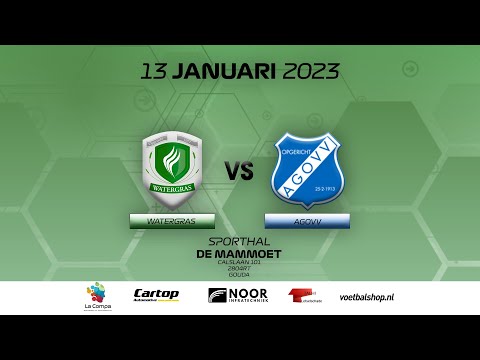 GZV WATERGRAS - AGOVV -  | SAMENVATTING 13 JANUARI 2023 |