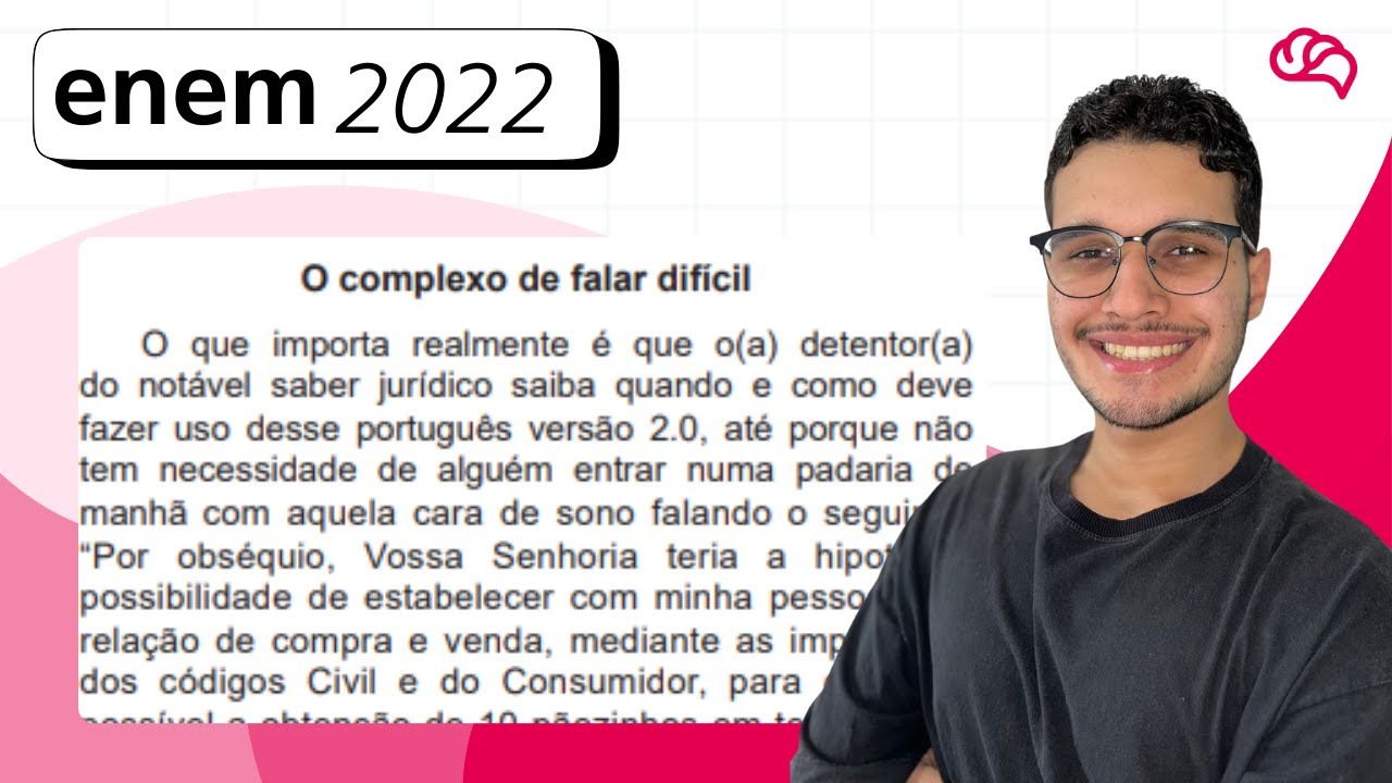 Resolução em Vídeo — Questão 24 ENEM 2022