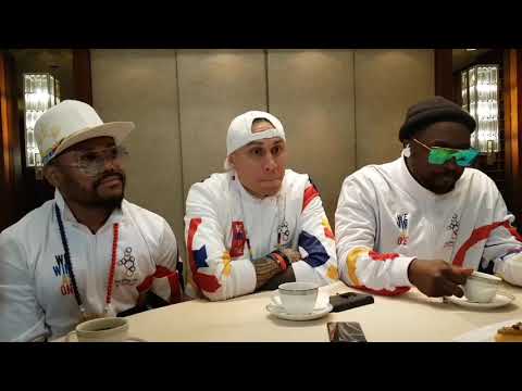 WIll.I.AM AND TABOO, SHOCKED WHEN THEY VISITED APL.DE.AP'S HOMETOWN