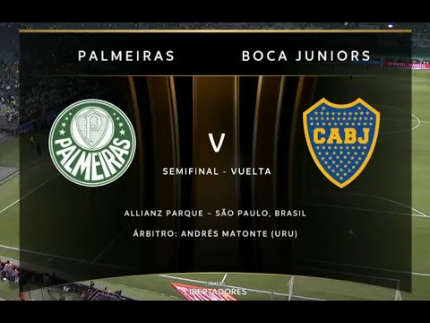 Palmeiras Vs Boca Juniors (1-1) - Semifinal Vuelta Copa Libertadores 2023