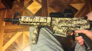 Platinum Airsoft Member Jacob's Custom g&p airsoft gun
