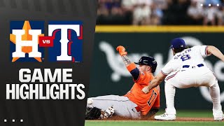 Astros vs. Rangers Game Highlights (5/15/25) | MLB Highlights