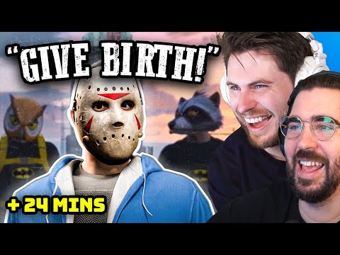 Nogla & Terroriser REACT to H2O Delirious MISSPEAKING QUOTES!