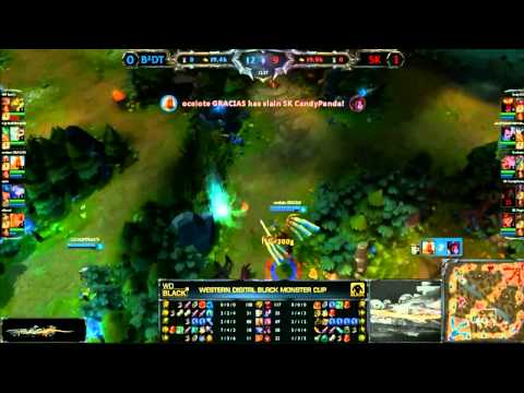 SK Gaming vs Black Dream Team || 2nd Game || Black Monster Cup  19-12-2013