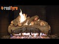 Real Fyre See Thru 24" American Oak Vented Natural Gas Logs Set with Variable Flame Automatic Pilot Kit