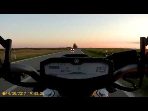 Yamaha MT 07 acceleration