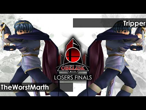Melee: TheWorstMarth (Marth) V Tripper (Marth/Jigglypuff) - Obelisk 110 Tournament SSBM
