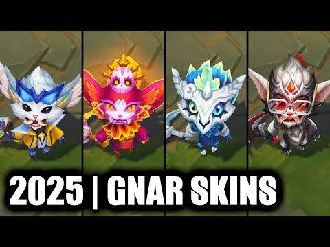 ALL GNAR SKINS SPOTLIGHT 2025 | League of Legends