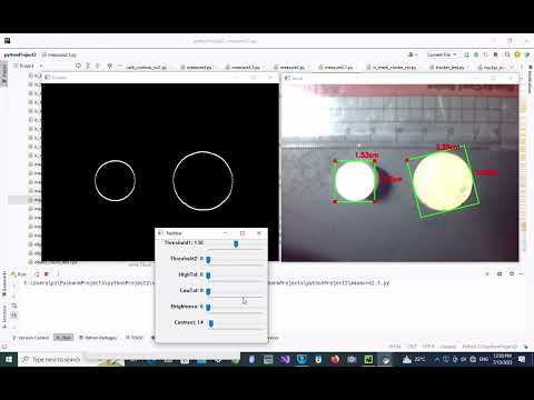 Opencv : Auto measure  | Real time | Filtering | Image Filter