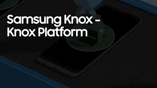 Samsung Knox | Knox Platform anuncio