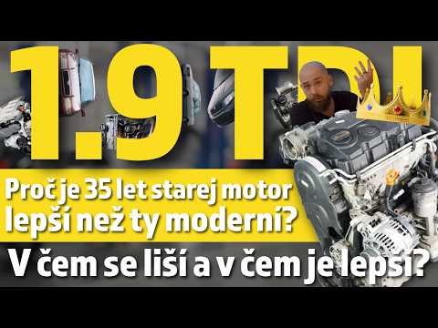 1.9 TDI - Proč je 35 let starý motor lepší než moderní naftové motory? V čem se liší?
