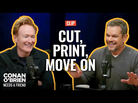 Matt Damon Wasn’t Exempt From Clint Eastwood’s One-Take Policy | Conan O'Brien Needs A Friend