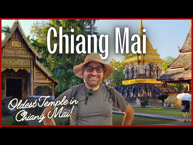 Travel vlog - Exploring Chiang Mai's Old City | Thailand Travel Guide | Top Sites: Temples, Night Markets & More