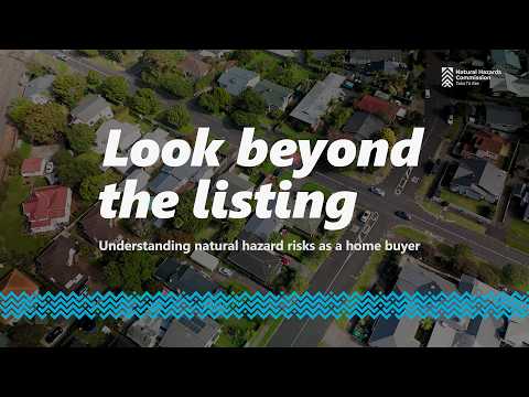 Check out Natural Hazards Commission video with guidance on natural hazards risks for home buyers