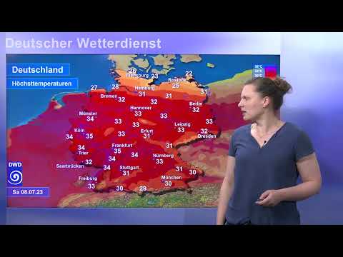 08.07.2023 Hitzeinformation - Deutscher Wetterdienst (DWD)