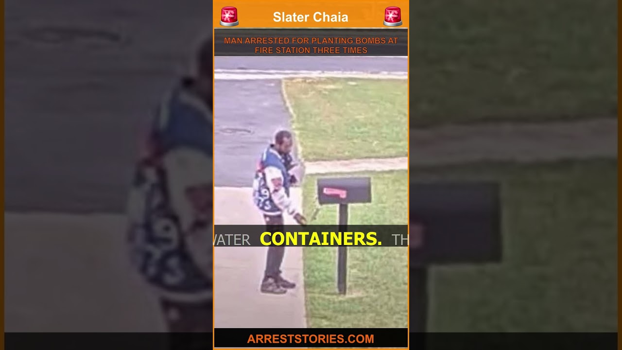 MAN ARRESTED FOR PLANTING BOMBS AT FIRE STATION THREE TIMES