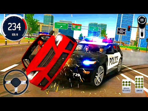 US Police Car Cop Chase Simulator Game 3D - Police Driver Game - Android GamePlay
