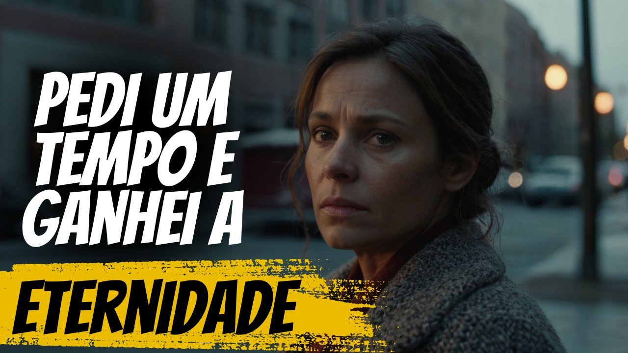 Eu pedi um tempo e ele me deu a eternidade ...