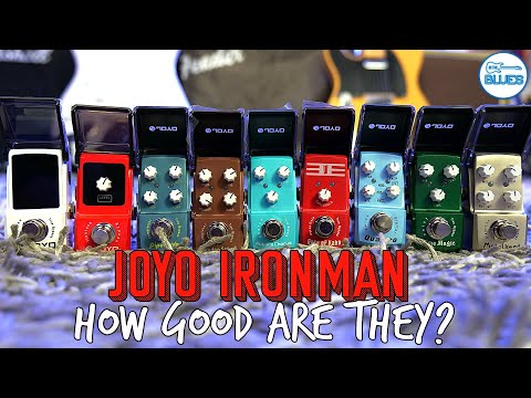 Joyo Ironman Pedals: 9 Mighty Mini Pedals in 18 Minutes!